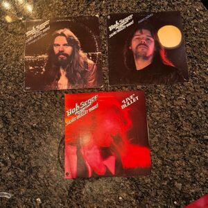 Bob Seger Vinyl record LP Collection 3 Album lot Rock